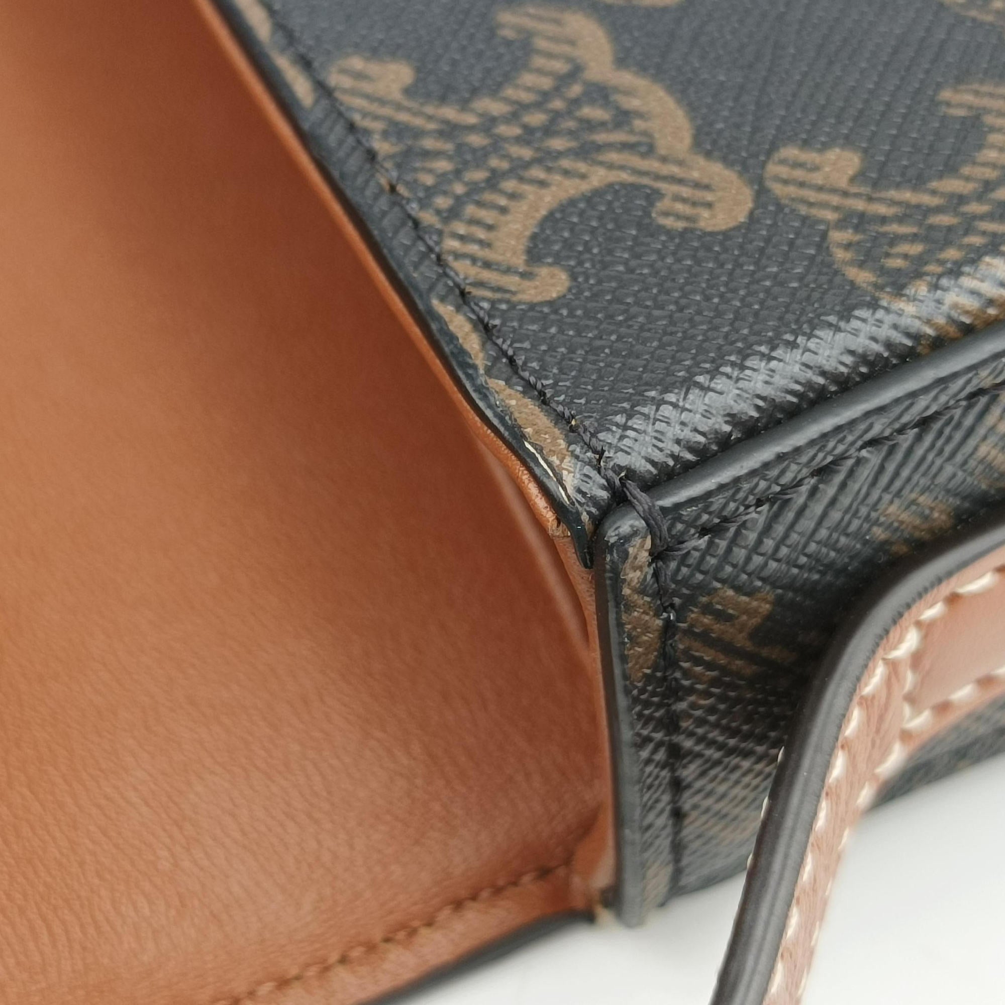 Claude Triomphe Brown PVC coated canvas W-CU-2251クロード トリオンフ ブラウン PVCコーティングキャンバス W-CU-2251