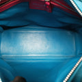 Lady Dior Navy×Pink×Light Blue lambskin 11-MA-1101レディディオール ネイビー×ピンク×ライトブルー ラムスキン 11-MA-1101