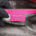 Lady Dior Rose lambskin 16-BO-0123レディディオール ローズ レッド ラムスキン 16-BO-0123