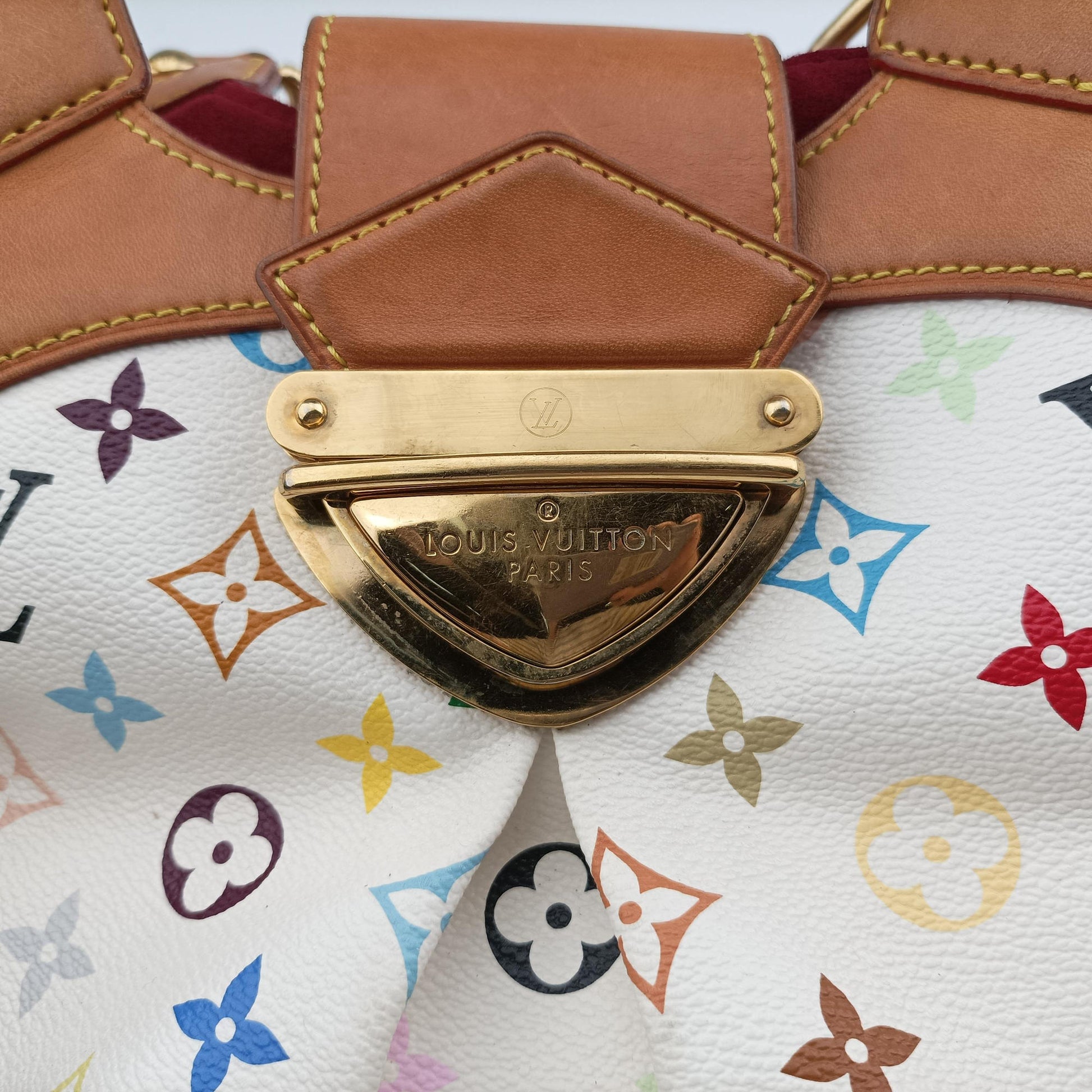 URSULA white Monogram Multicolor M40123 Lot number unknownウルスラ ブロン モノグラム マルチカラー M40123 製番不明