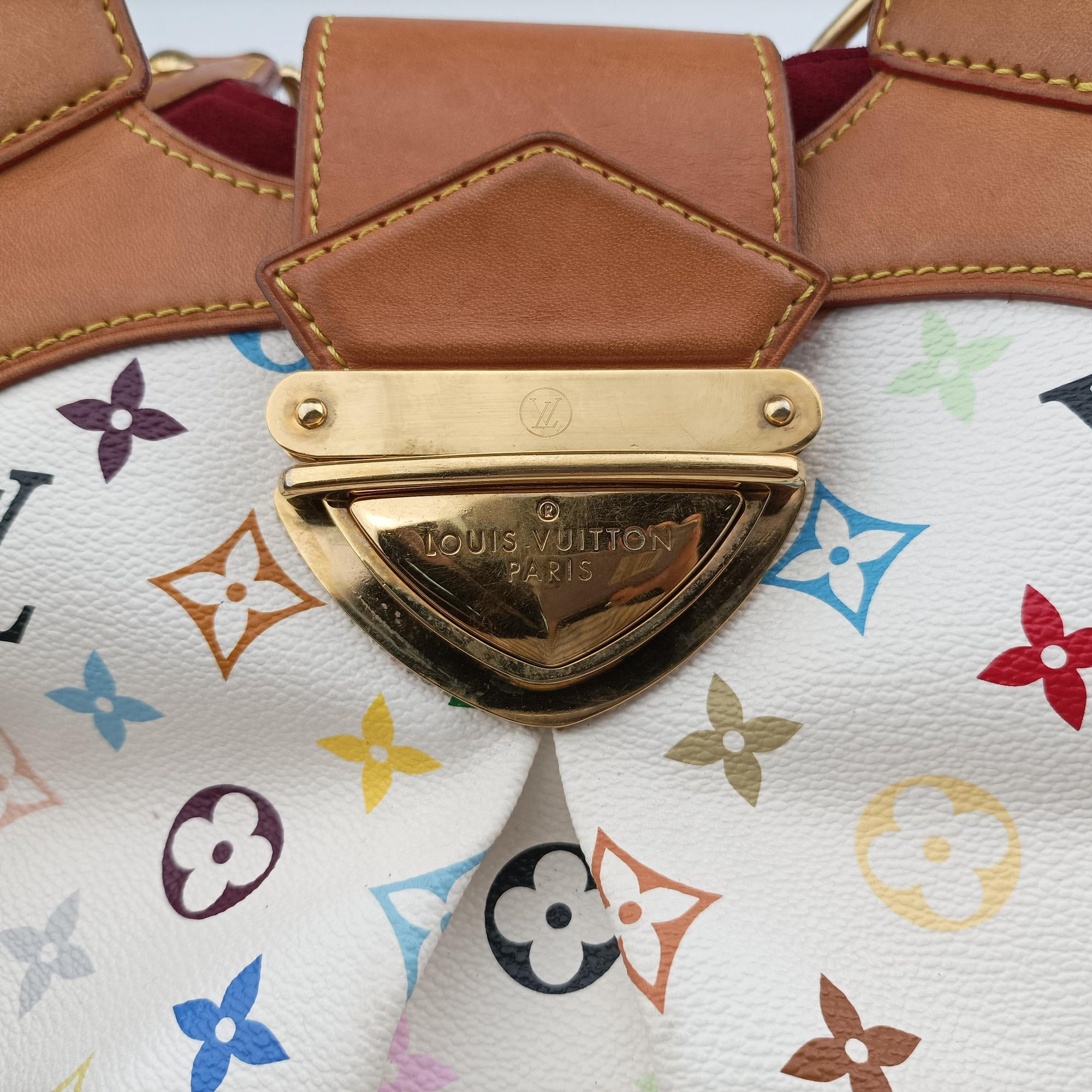 URSULA white Monogram Multicolor M40123 Lot number unknownウルスラ ブロン モノグラム マルチカラー M40123 製番不明