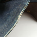 Street Chic Brown×blue canvasxleather BM-0072ストリートシック ブラウン×ブルー キャンバスxレザー BM-0072
