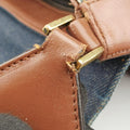 Street Chic Brown×blue canvasxleather BM-0072ストリートシック ブラウン×ブルー キャンバスxレザー BM-0072