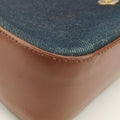 Street Chic Brown×blue canvasxleather BM-0072ストリートシック ブラウン×ブルー キャンバスxレザー BM-0072