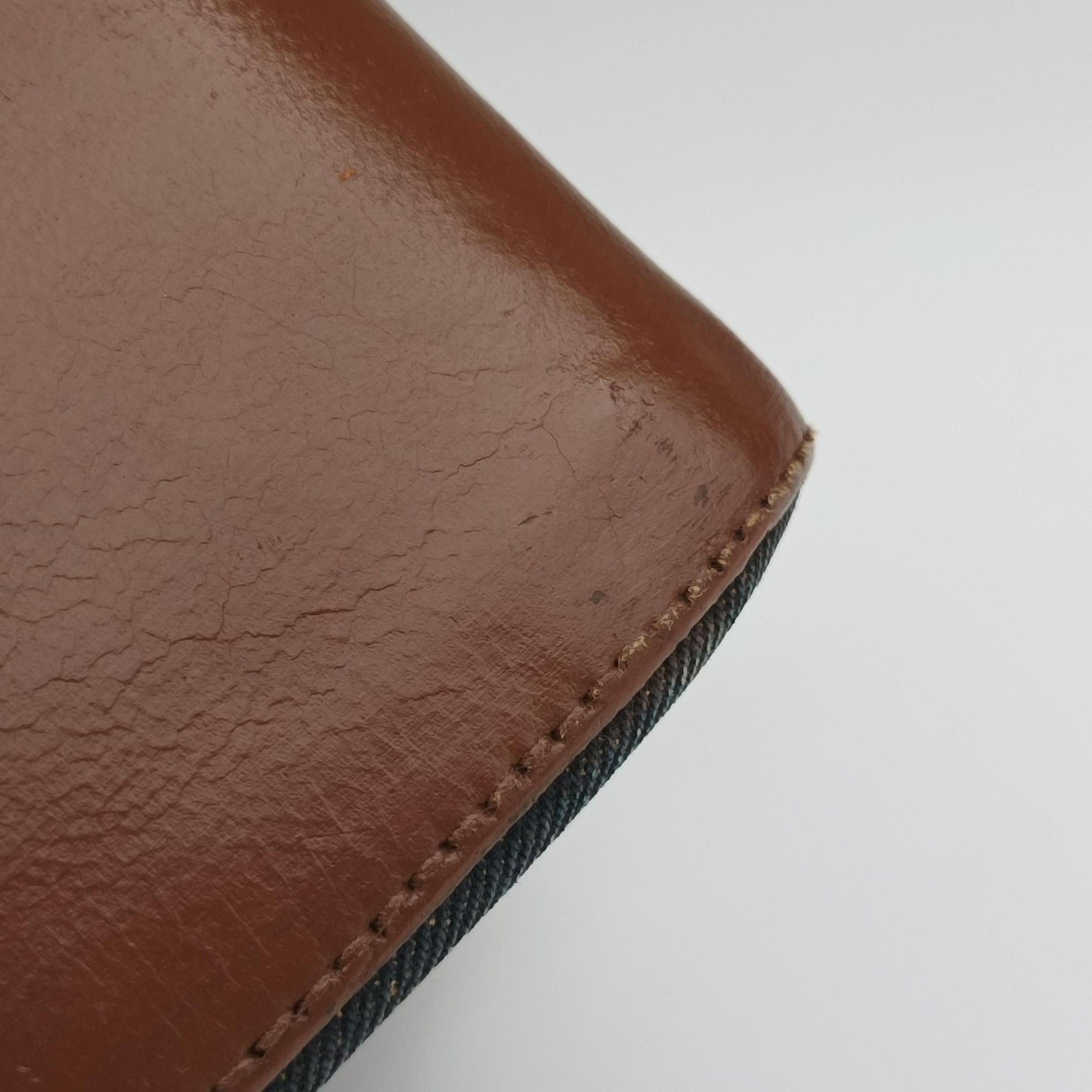 Street Chic Brown×blue canvasxleather BM-0072ストリートシック ブラウン×ブルー キャンバスxレザー BM-0072