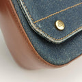 Street Chic Brown×blue canvasxleather BM-0072ストリートシック ブラウン×ブルー キャンバスxレザー BM-0072