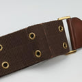 Street Chic Brown×blue canvasxleather BM-0072ストリートシック ブラウン×ブルー キャンバスxレザー BM-0072