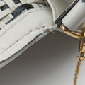 Nano Baguette Charm Black/White Leather 7AR844 7AR844-AFC0-218-0189ナノ バゲット チャーム ブラック/ホワイト レザー 7AR844 7AR844-AFC0-218-0189