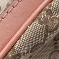 Sherry Line Beige×red×orange Canvas×Leather 247205 B012290916シェリーライン ベージュ×レッド×オレンジ キャンバス×レザー 247205 B012290916