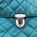 Tessuto Nylon Quilted Impuntu Flap Blue nylon 173テスートナイロンキルティング インプントゥフラップ ブルー ナイロン 173