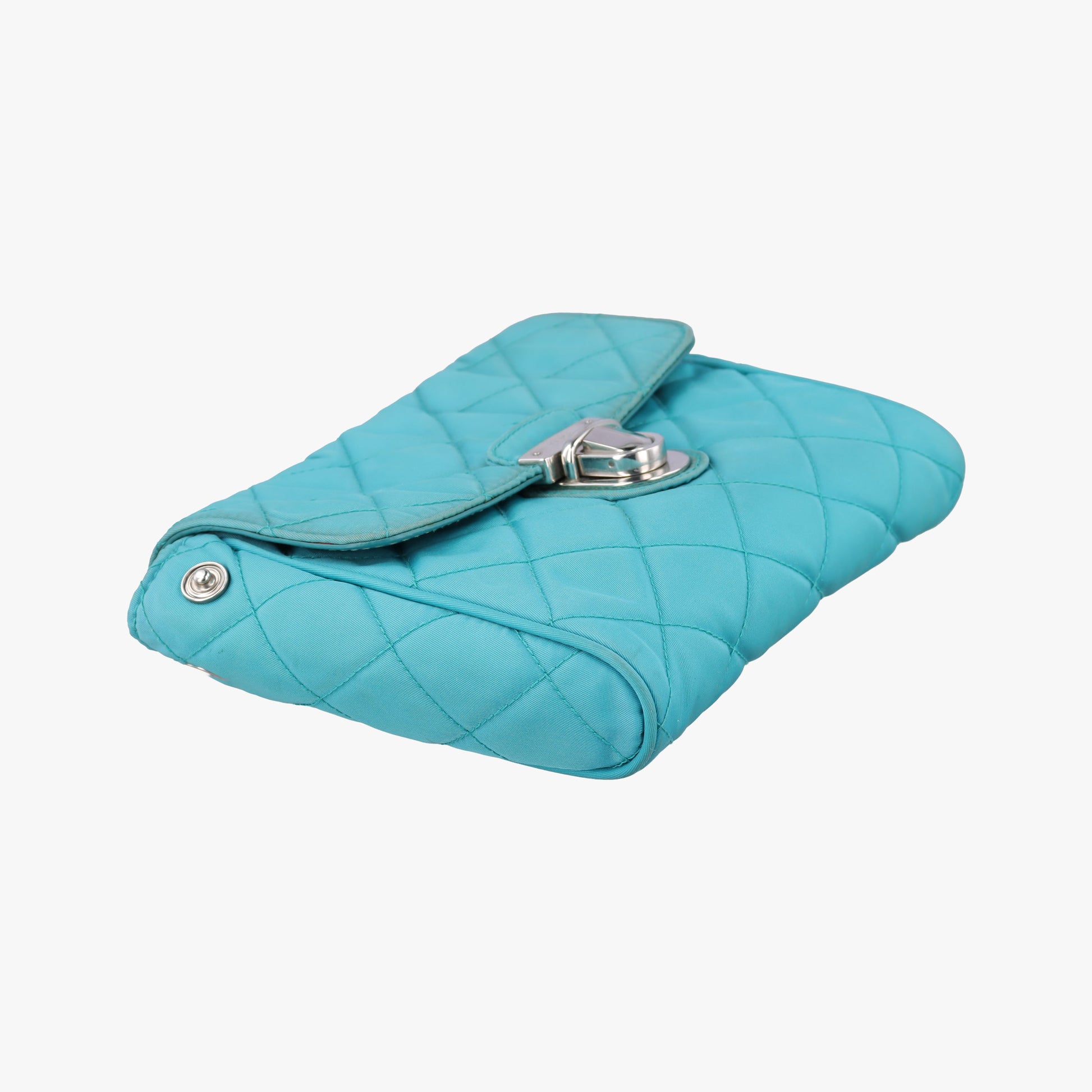 Tessuto Nylon Quilted Impuntu Flap Blue nylon 173テスートナイロンキルティング インプントゥフラップ ブルー ナイロン 173