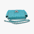 Tessuto Nylon Quilted Impuntu Flap Blue nylon 173テスートナイロンキルティング インプントゥフラップ ブルー ナイロン 173