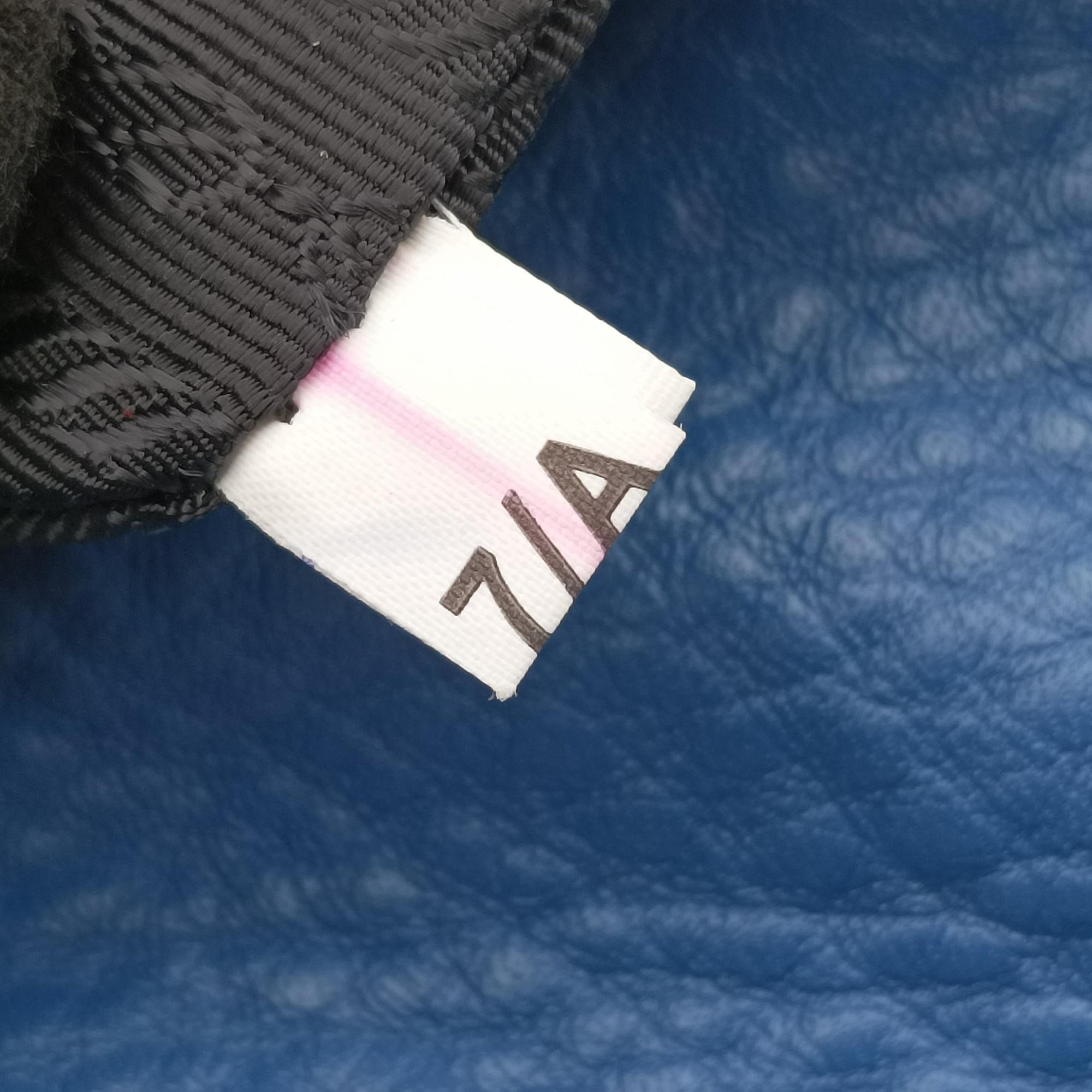 Vitello Daino Sound Flap Top Handle Blue Leather BR5034 7/A 165ヴィテッロ ダイノ サウンド フラップ トップ ハンドル ブルー レザー BR5034 7/A 165
