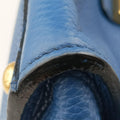 Vitello Daino Sound Flap Top Handle Blue Leather BR5034 7/A 165ヴィテッロ ダイノ サウンド フラップ トップ ハンドル ブルー レザー BR5034 7/A 165