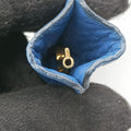 Vitello Daino Sound Flap Top Handle Blue Leather BR5034 7/A 165ヴィテッロ ダイノ サウンド フラップ トップ ハンドル ブルー レザー BR5034 7/A 165