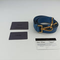Vitello Daino Sound Flap Top Handle Blue Leather BR5034 7/A 165ヴィテッロ ダイノ サウンド フラップ トップ ハンドル ブルー レザー BR5034 7/A 165