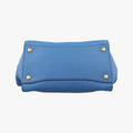 Vitello Daino Sound Flap Top Handle Blue Leather BR5034 7/A 165ヴィテッロ ダイノ サウンド フラップ トップ ハンドル ブルー レザー BR5034 7/A 165