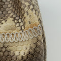 Zumi Mini Drawstring Bucket Beige x Multicolor snakeskin 576432 ズゥミ ミニバケット ベージュ×マルチカラー ヘビ革 576432 