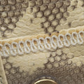 Zumi Mini Drawstring Bucket Beige x Multicolor snakeskin 576432 ズゥミ ミニバケット ベージュ×マルチカラー ヘビ革 576432 