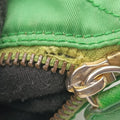 quilted tessuto Green Nylon x leather 53キルティング テスート グリーン ナイロンxレザー 53
