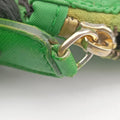 quilted tessuto Green Nylon x leather 53キルティング テスート グリーン ナイロンxレザー 53