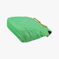 quilted tessuto Green Nylon x leather 53キルティング テスート グリーン ナイロンxレザー 53