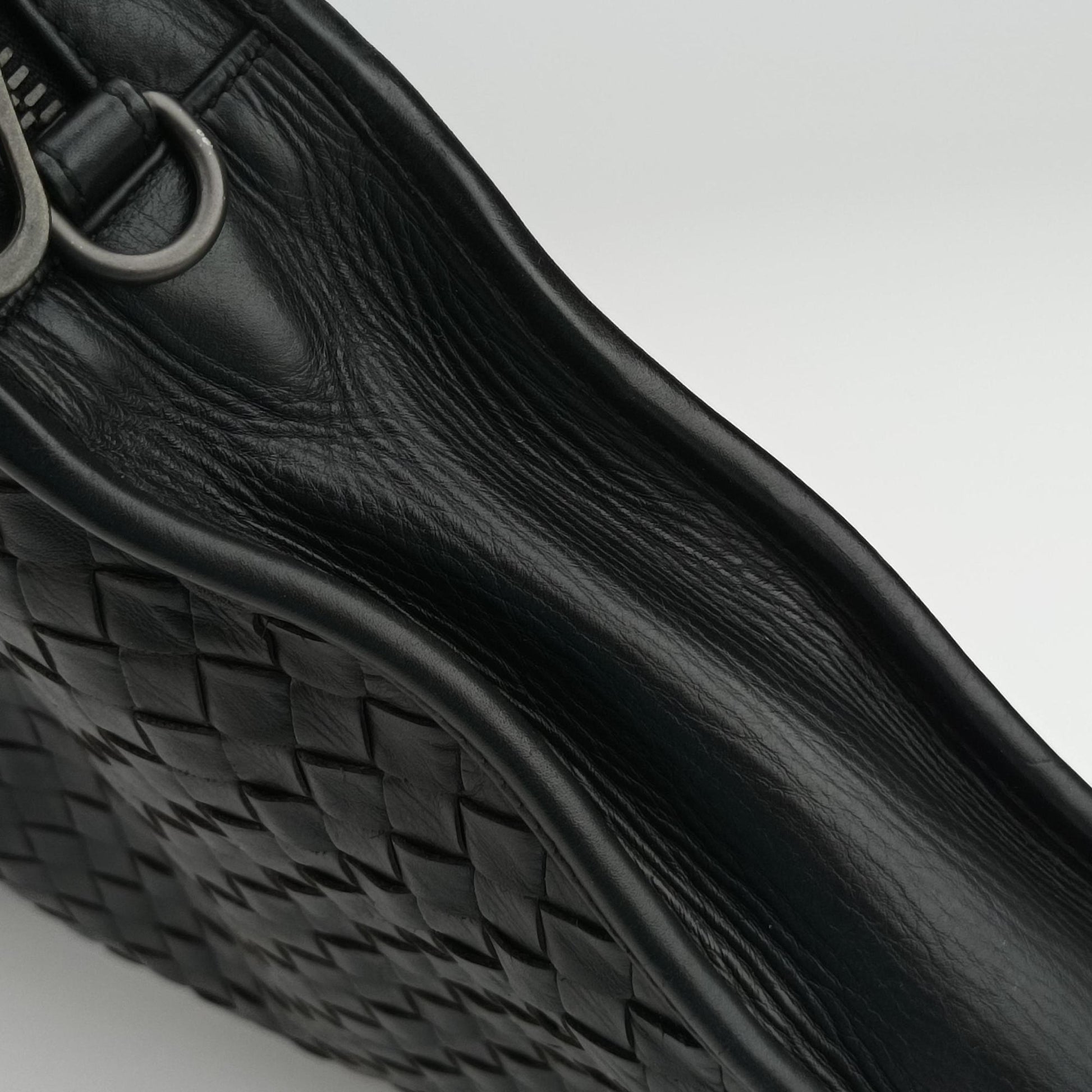 Intrecciato Black lambskin B03241013Cイントレチャート ブラック ラムスキン B03241013C