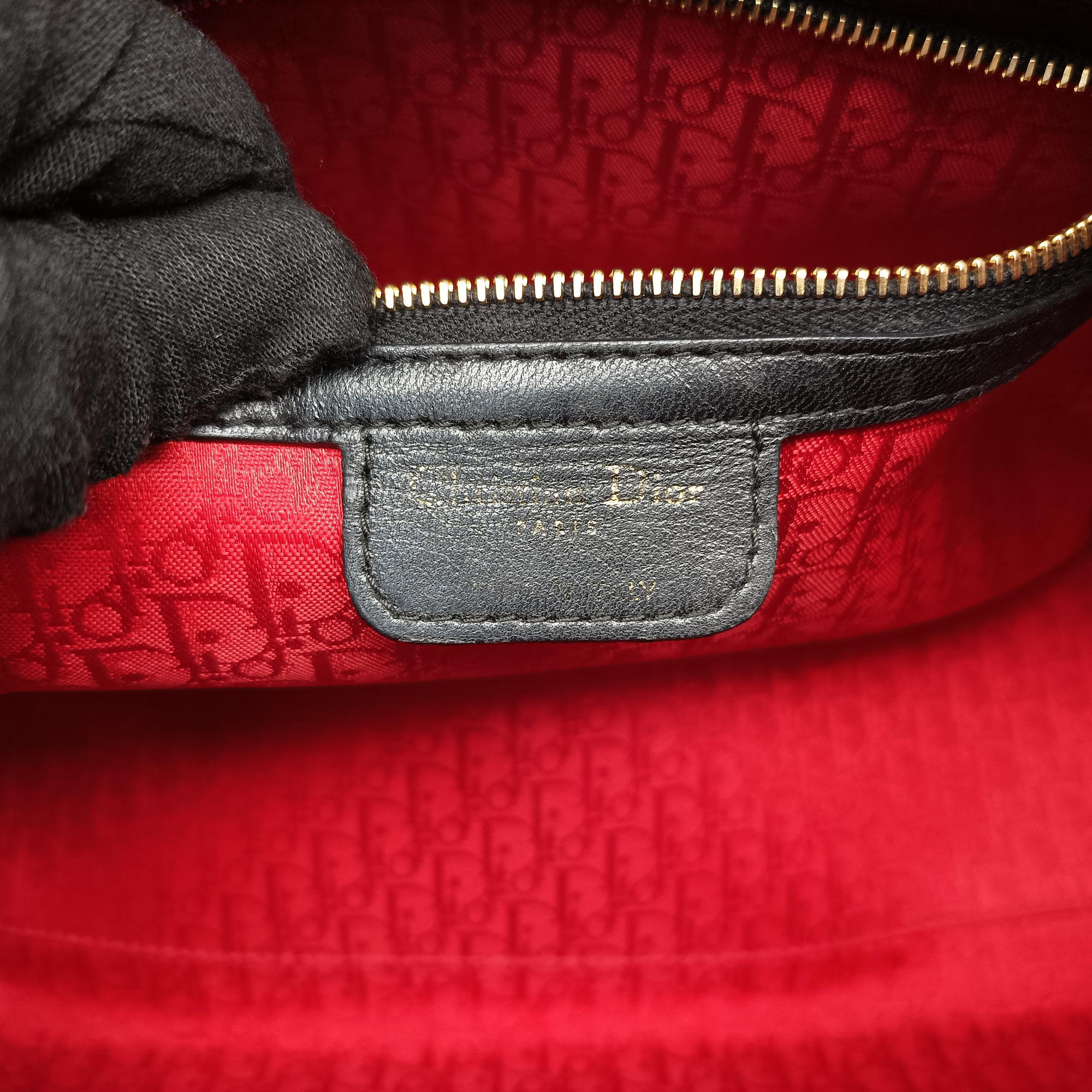 Lady Dior Black lambskin 05-MA-0059レディディオール ブラック ラムスキン 05-MA-0059