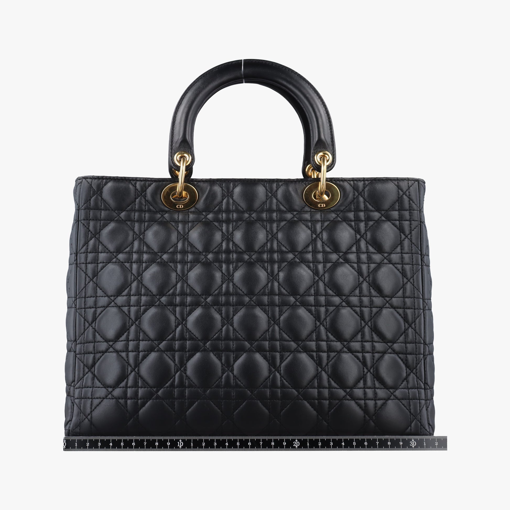 Lady Dior Black lambskin 05-MA-0059レディディオール ブラック ラムスキン 05-MA-0059