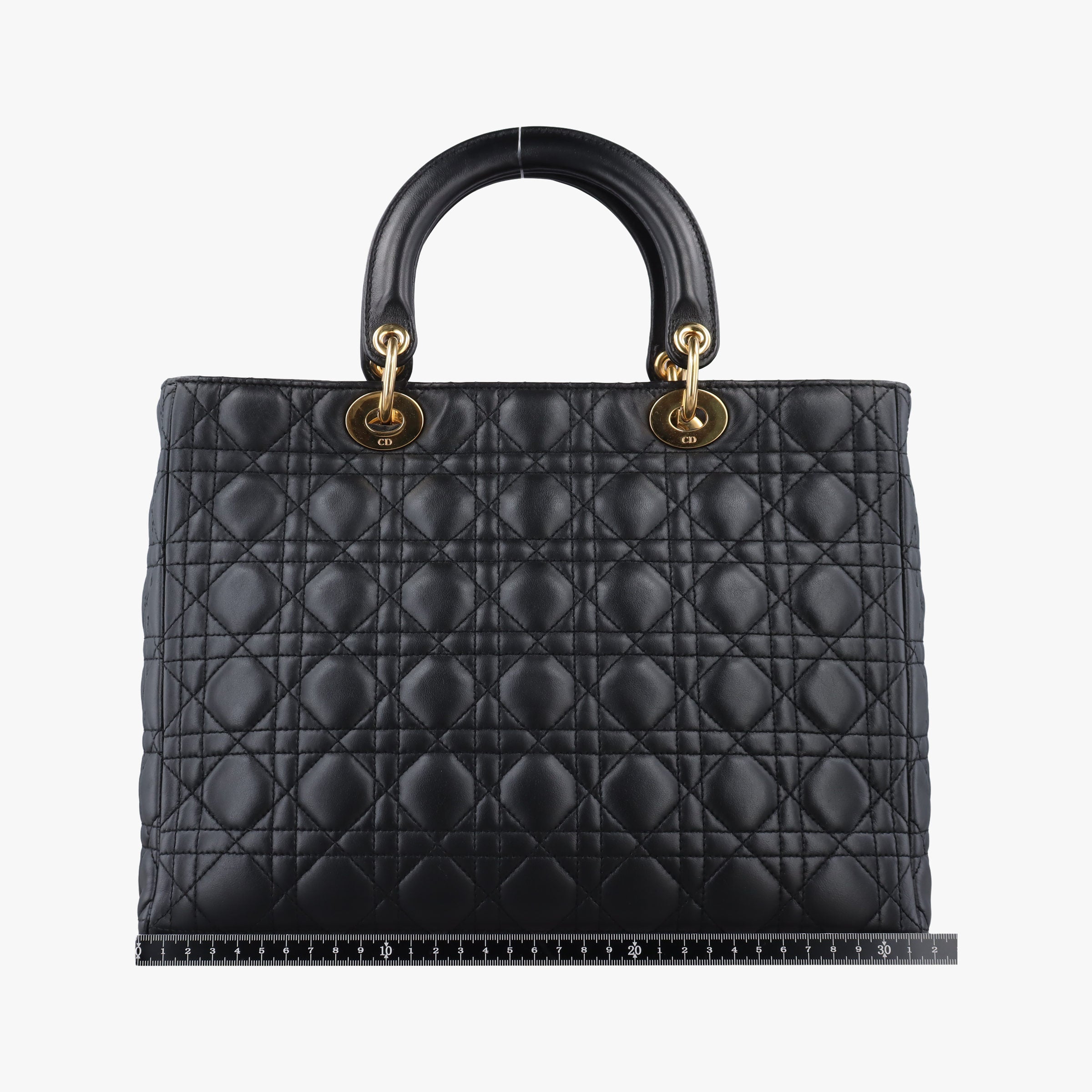 Lady Dior Black lambskin 05-MA-0059レディディオール ブラック ラムスキン 05-MA-0059