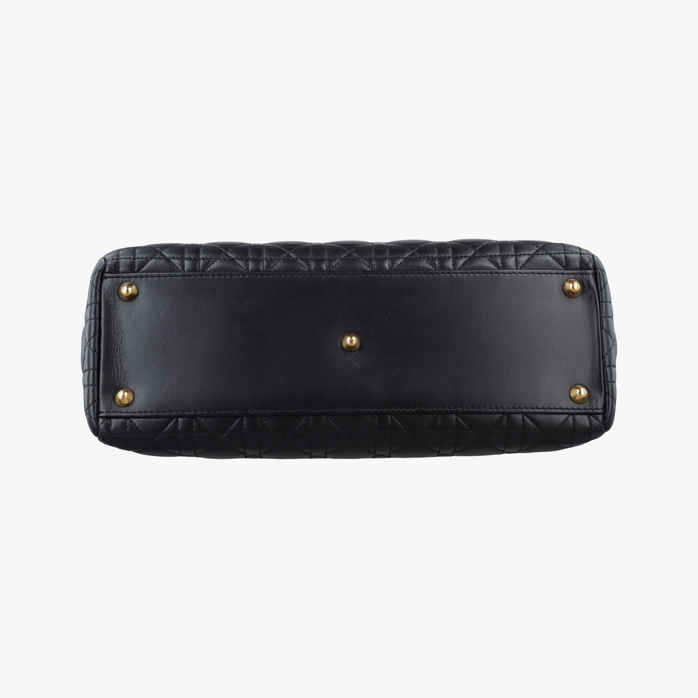 Lady Dior Black lambskin 05-MA-0059レディディオール ブラック ラムスキン 05-MA-0059