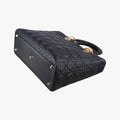 Lady Dior Black lambskin 05-MA-0059レディディオール ブラック ラムスキン 05-MA-0059