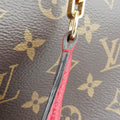 PALLAS SHOPPER Brown×CERISE Monogram Canvas×calf leather M51197 SP4125パラスショッパー モノグラム/ブラウン×スリーズ モノグラムキャンバス×カーフレザー M51197 SP4125