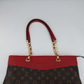 PALLAS SHOPPER Brown×CERISE Monogram Canvas×calf leather M51197 SP4125パラスショッパー モノグラム/ブラウン×スリーズ モノグラムキャンバス×カーフレザー M51197 SP4125