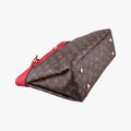 PALLAS SHOPPER Brown×CERISE Monogram Canvas×calf leather M51197 SP4125パラスショッパー モノグラム/ブラウン×スリーズ モノグラムキャンバス×カーフレザー M51197 SP4125