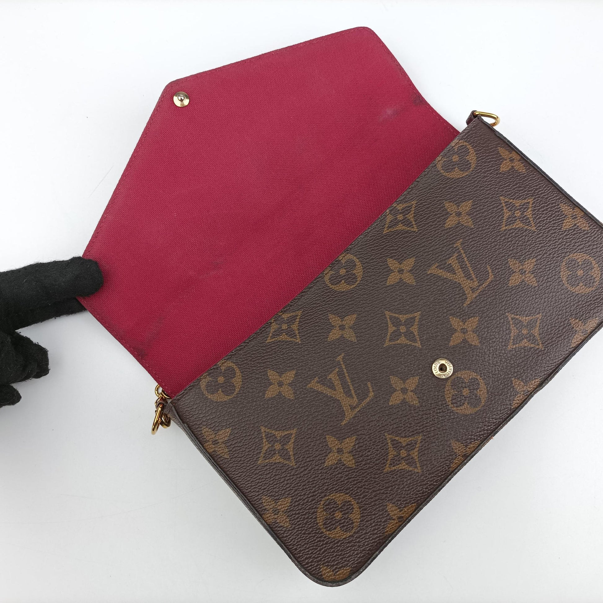 Pochette Felicie Brown Monogram Canvas M61276 NZ5106ポシェット フェリシー モノグラム/ブラウン モノグラムキャンバス M61276 NZ5106