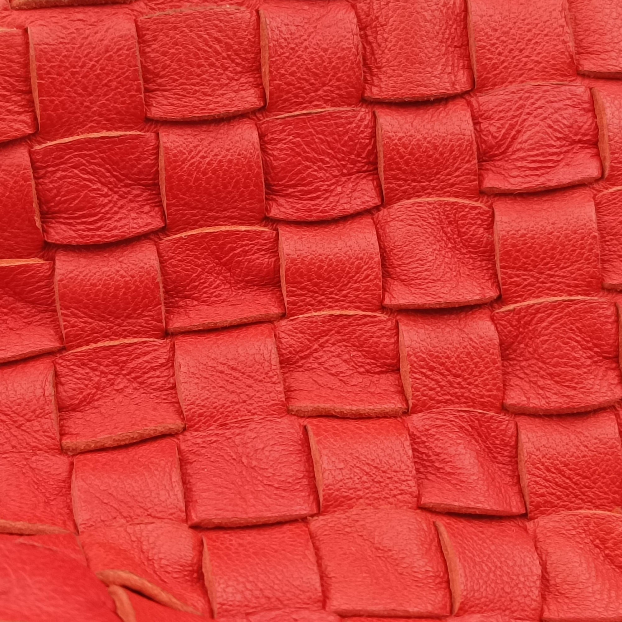 Intrecciato Orange lambskin B00012532Yイントレチャート オレンジ ラムスキン B00012532Y
