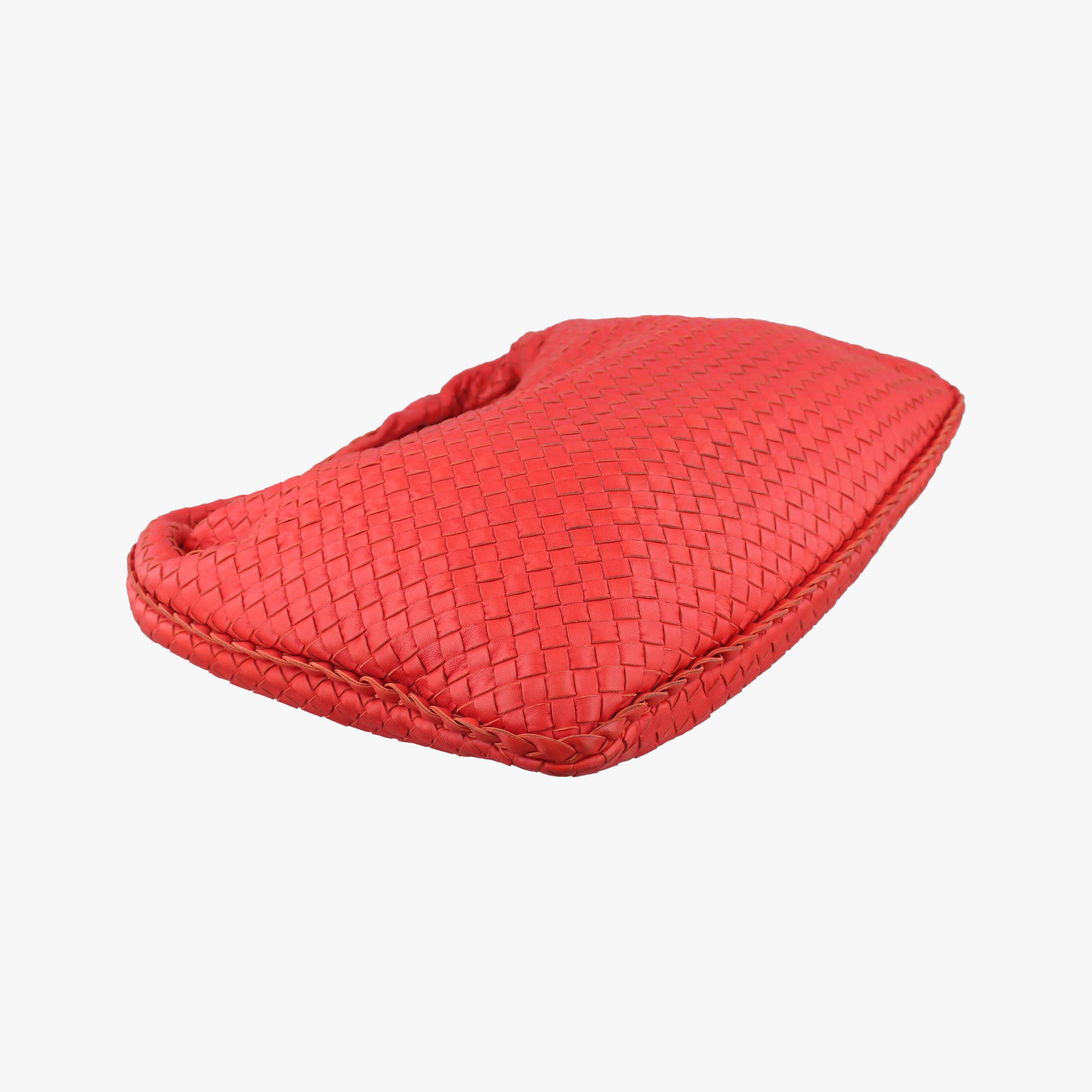 Intrecciato Orange lambskin B00012532Yイントレチャート オレンジ ラムスキン B00012532Y