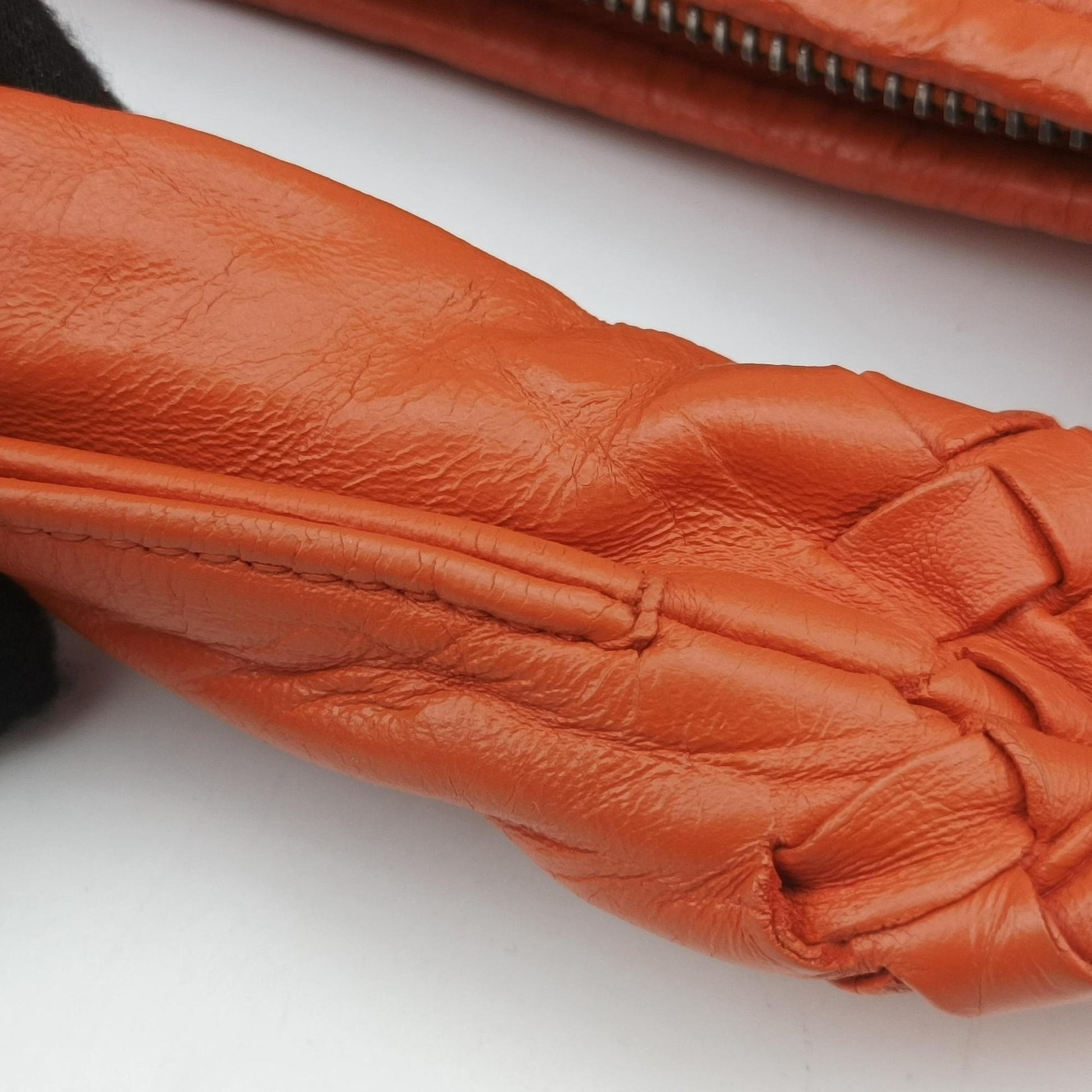 Intrecciato Orange lambskin 115653 V0016 7561 EPEV 2011 4300 Bイントレチャート オレンジ ラムスキン 115653 V0016 7561 EPEV 2011 4300 B