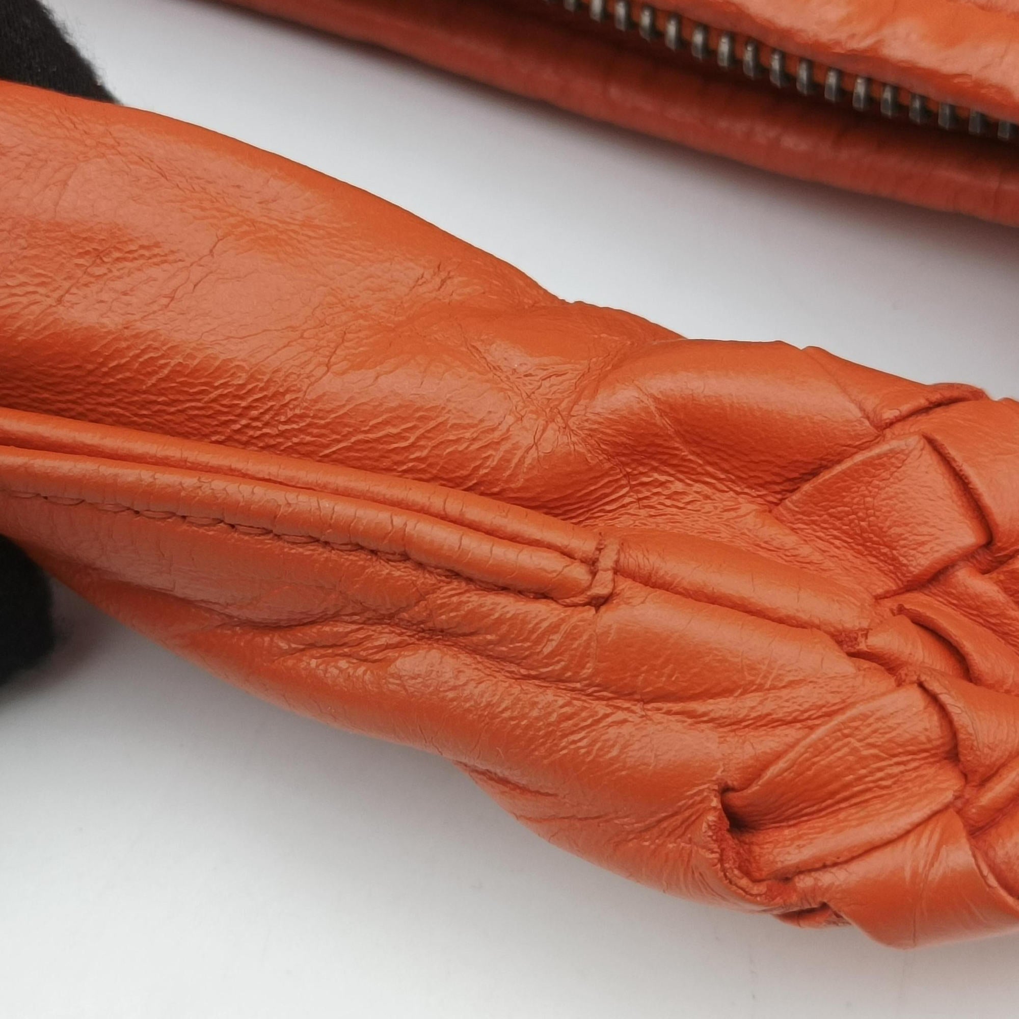 Intrecciato Orange lambskin 115653 V0016 7561 EPEV 2011 4300 Bイントレチャート オレンジ ラムスキン 115653 V0016 7561 EPEV 2011 4300 B