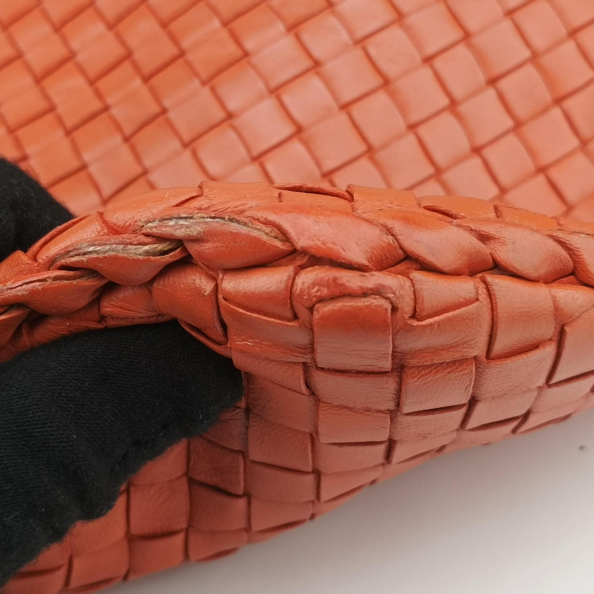 Intrecciato Orange lambskin 115653 V0016 7561 EPEV 2011 4300 Bイントレチャート オレンジ ラムスキン 115653 V0016 7561 EPEV 2011 4300 B