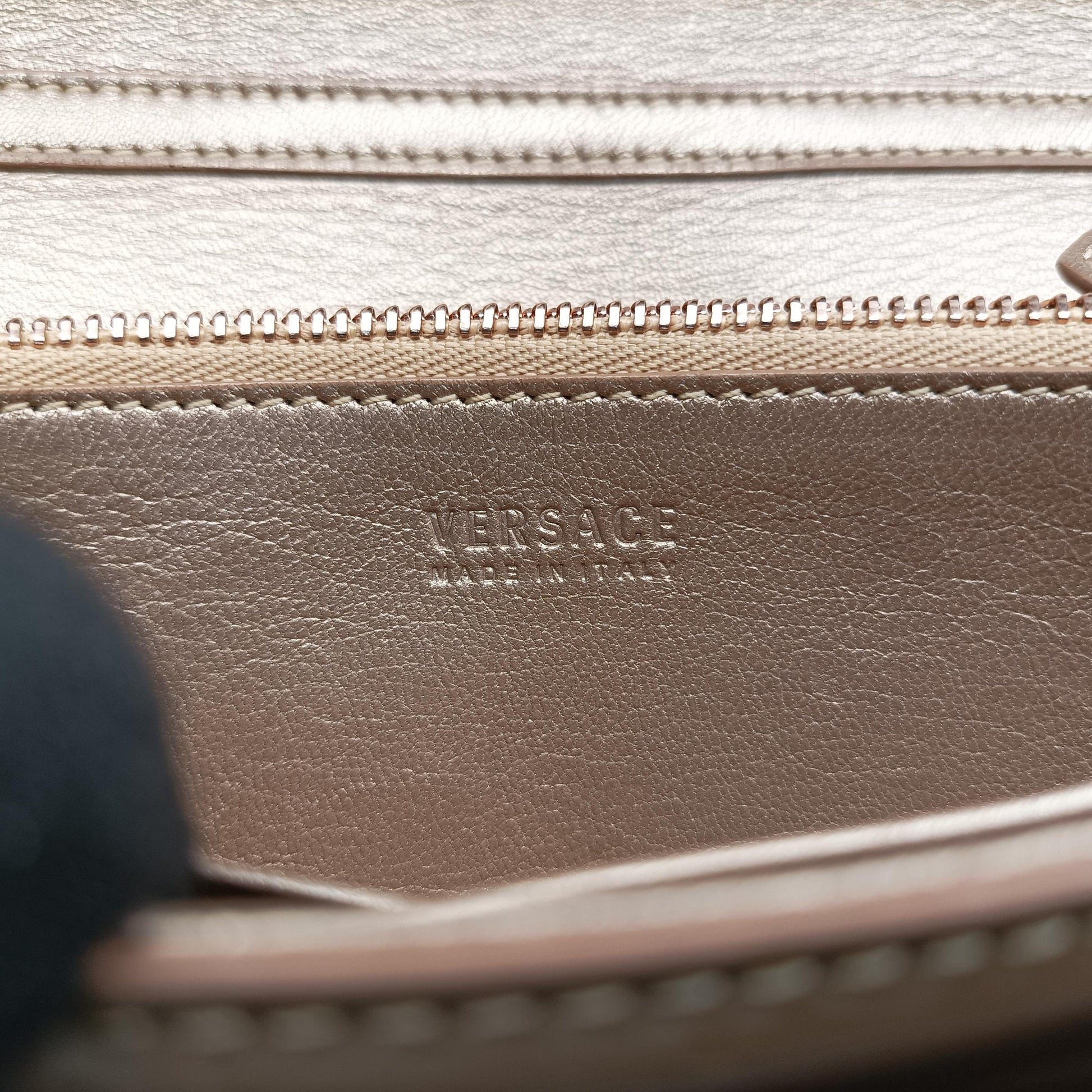 Medusa Golden Patent leather メドゥーサ ゴールド パテントレザー 