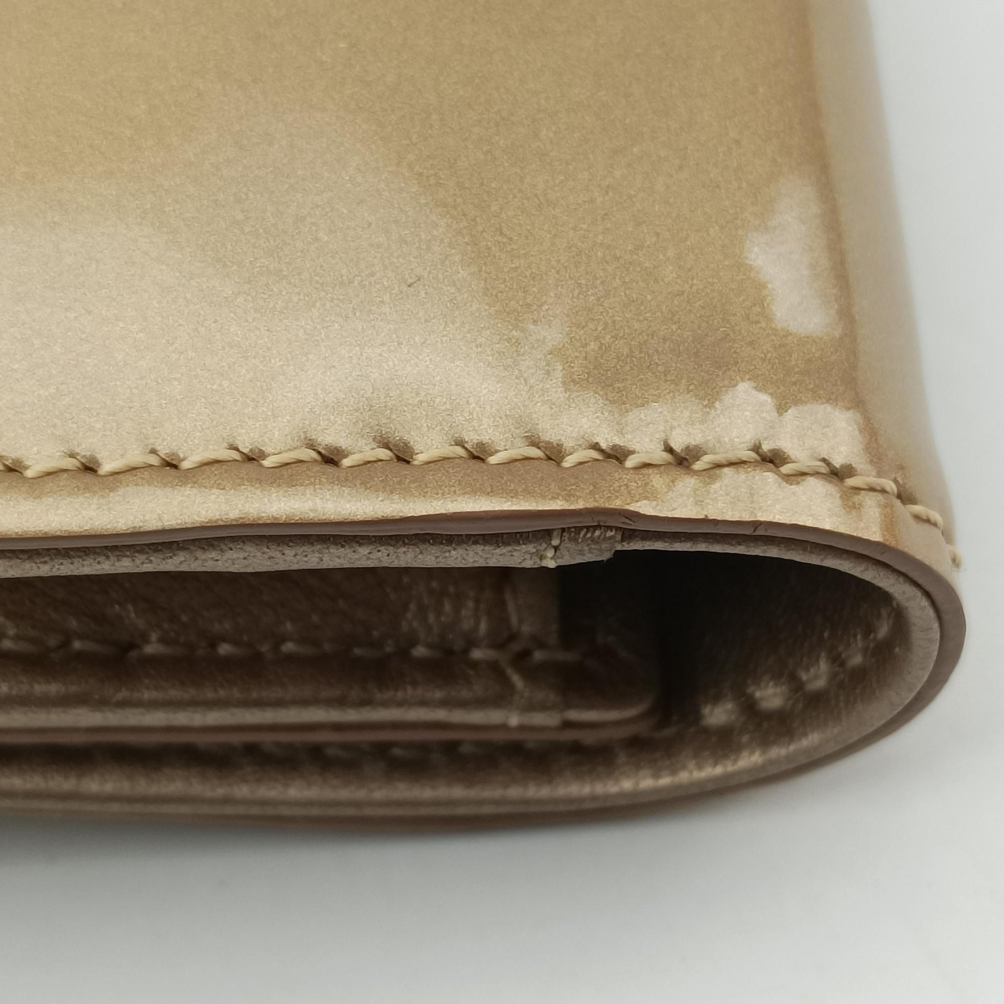 Medusa Golden Patent leather メドゥーサ ゴールド パテントレザー 
