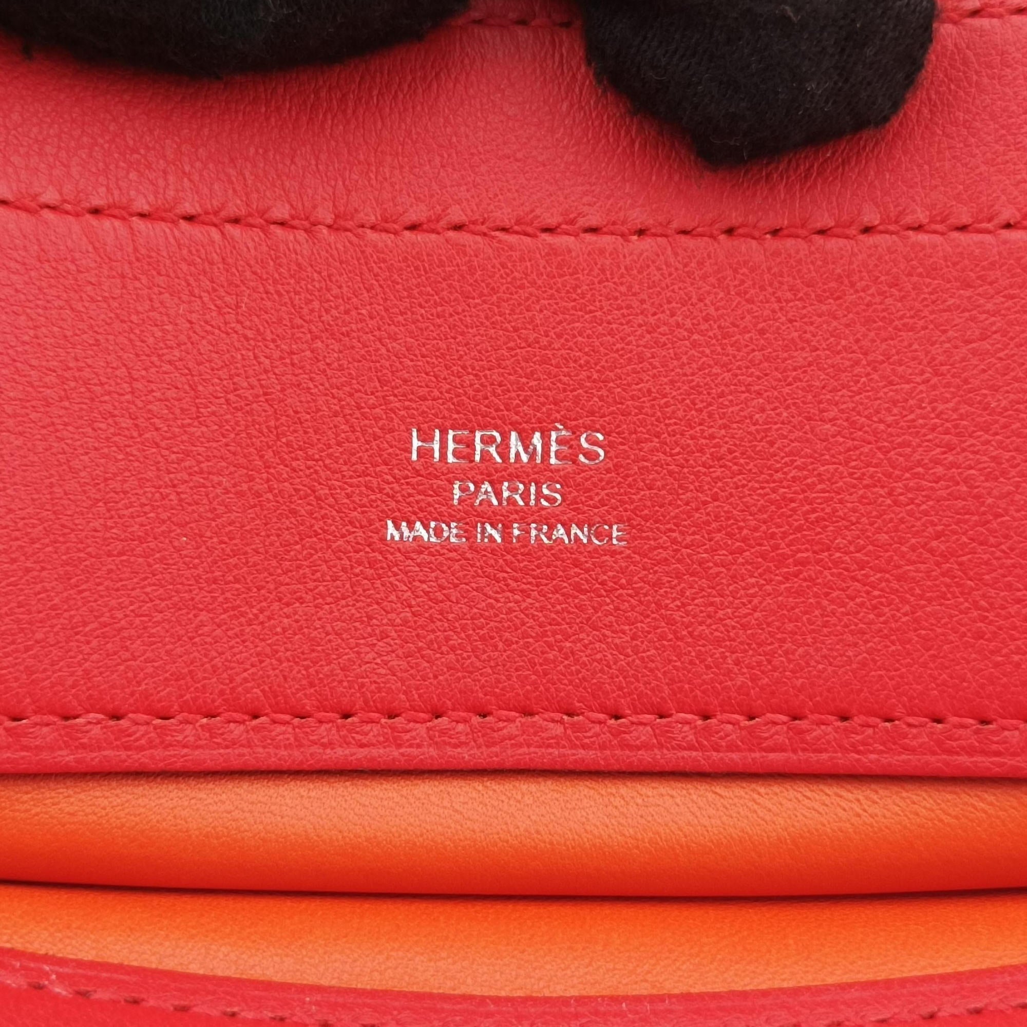 Sac Aline mini Orange Leather Z AM 011 UHサック アリーヌ ミニ オレンジ レザー Z AM 011 UH