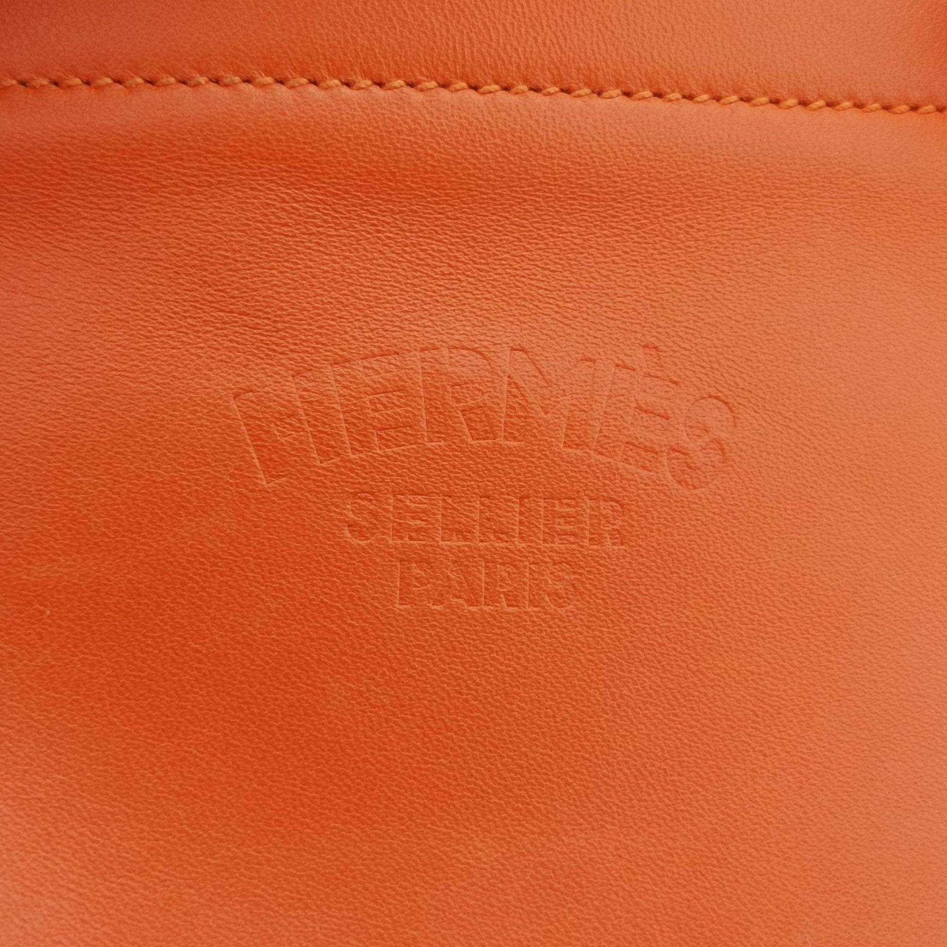 Sac Aline mini Orange Leather Z AM 011 UHサック アリーヌ ミニ オレンジ レザー Z AM 011 UH