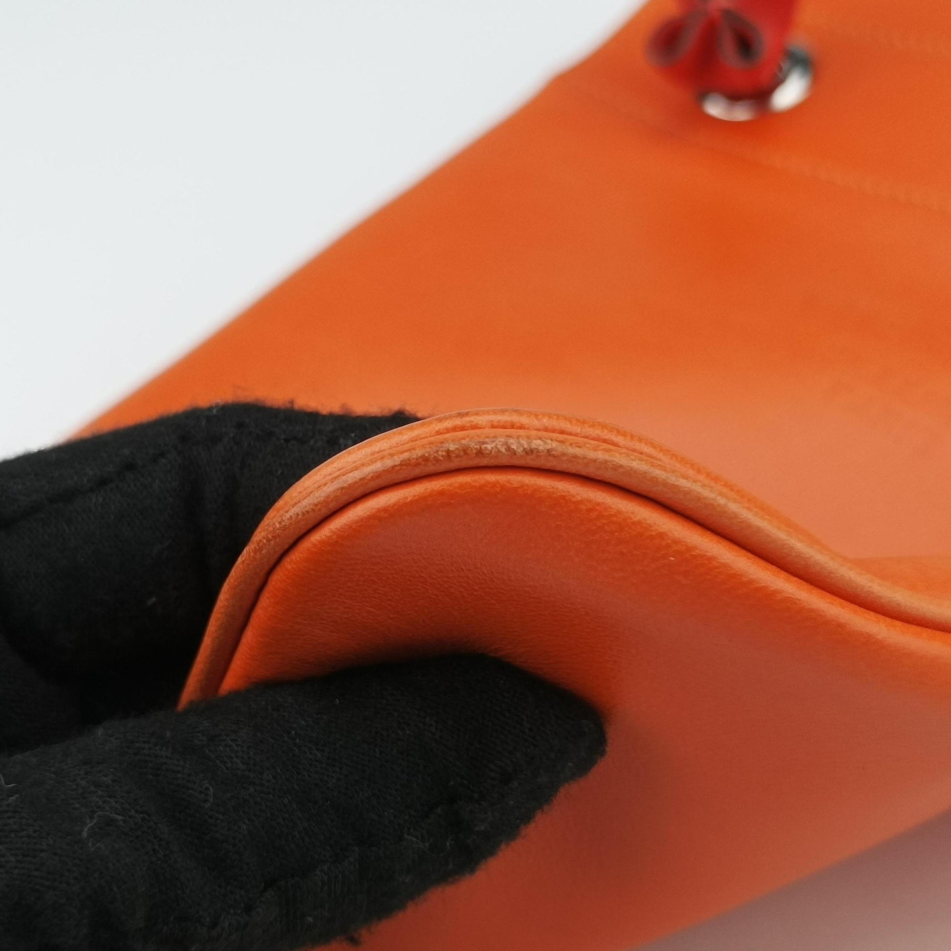Sac Aline mini Orange Leather Z AM 011 UHサック アリーヌ ミニ オレンジ レザー Z AM 011 UH