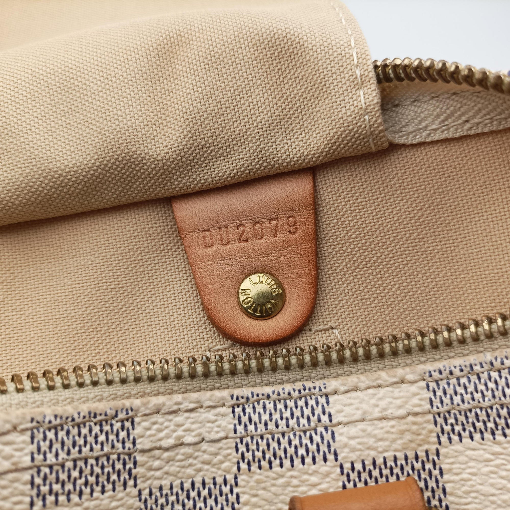 Speedy 30 AZUR Damier Canvas N41533 DU2079スピーディ30 アズール ダミエキャンバス N41533 DU2079