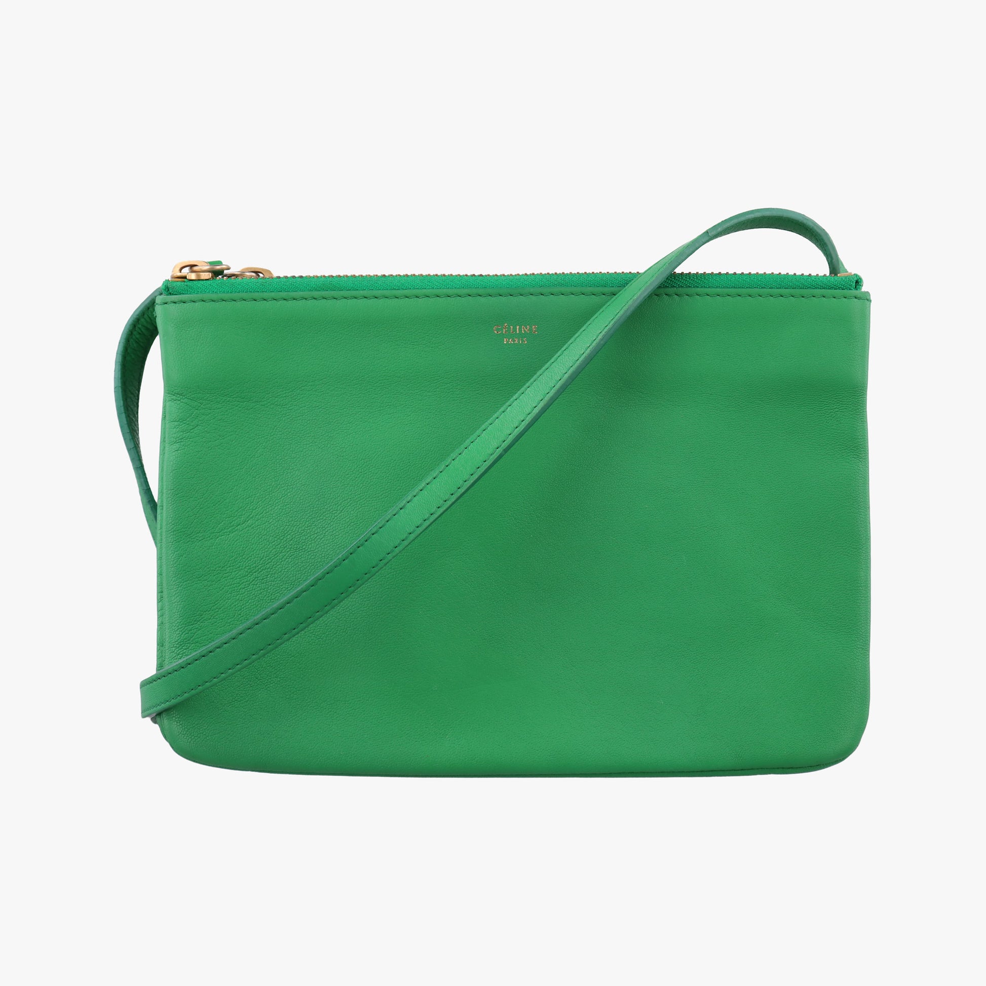 TRIO Green Leather W-U-PA-0124トリオ グリーン レザー W-U-PA-0124
