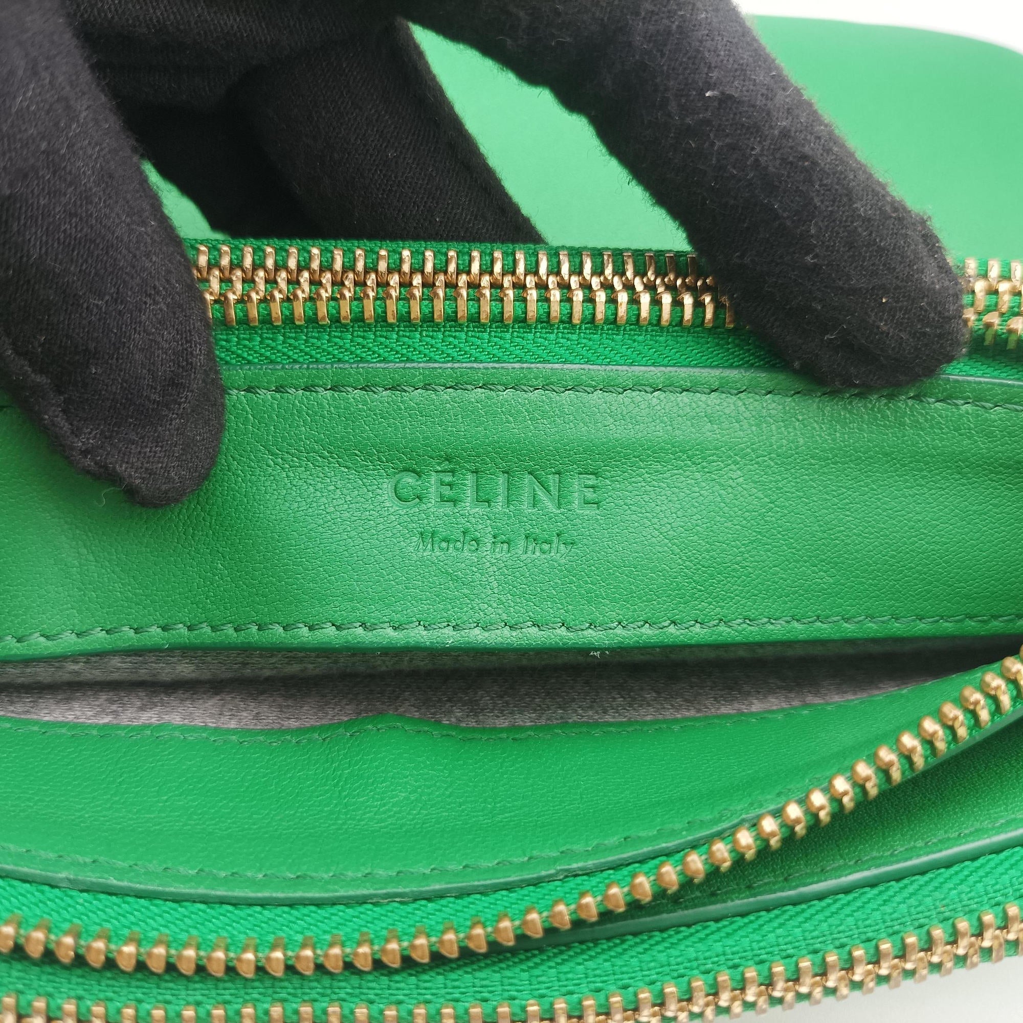 TRIO Green Leather W-U-PA-0124トリオ グリーン レザー W-U-PA-0124
