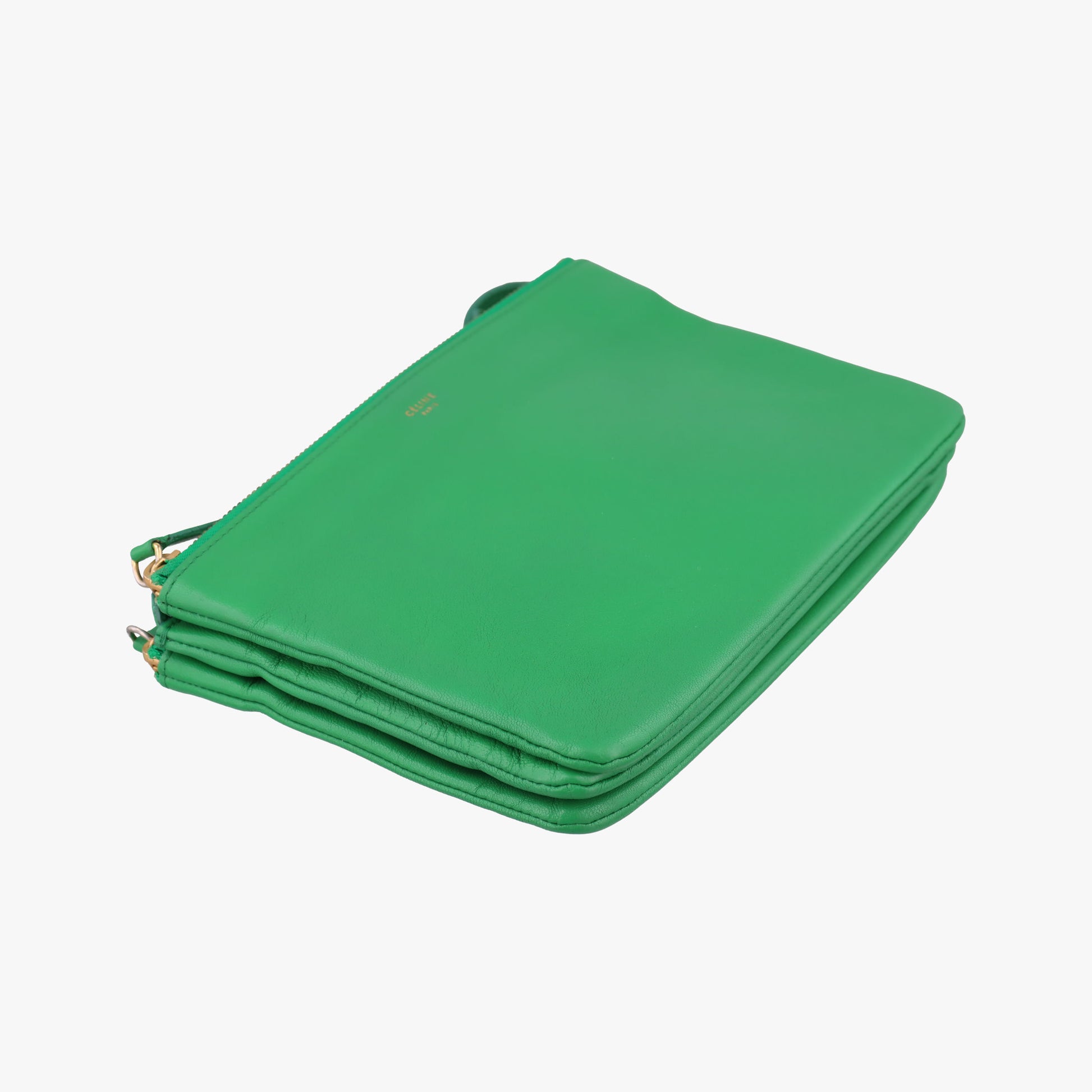TRIO Green Leather W-U-PA-0124トリオ グリーン レザー W-U-PA-0124